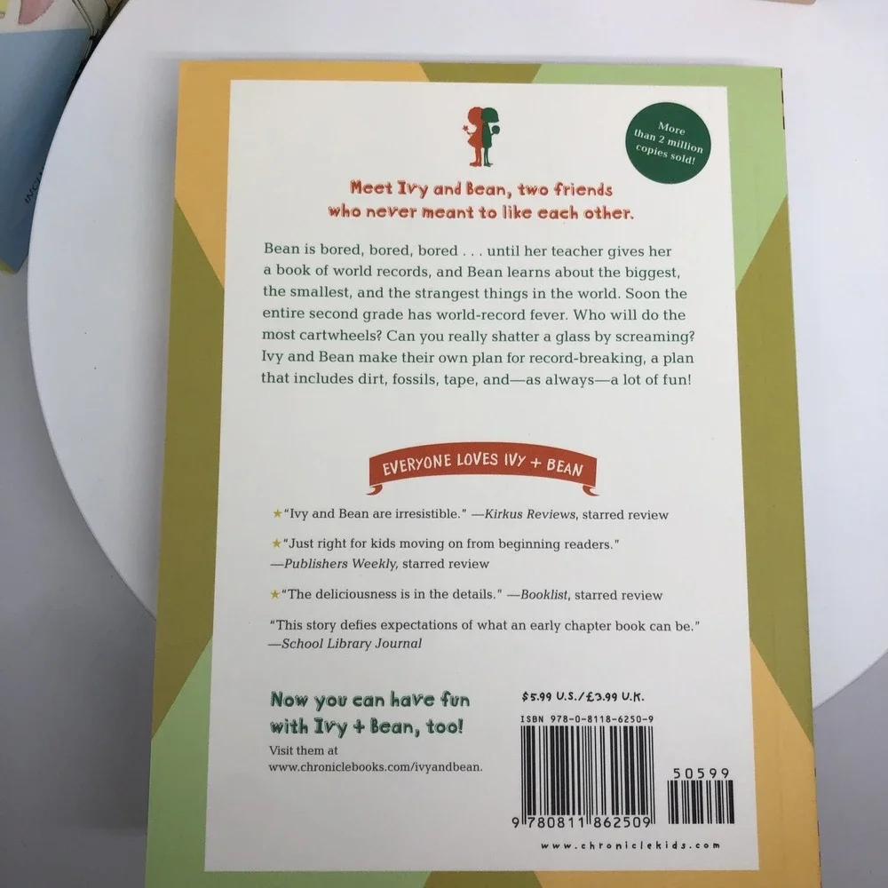 Ivy & Bean 1-3 Book Set + Secret Box & Journal Annie Barrows Like‎ New Books